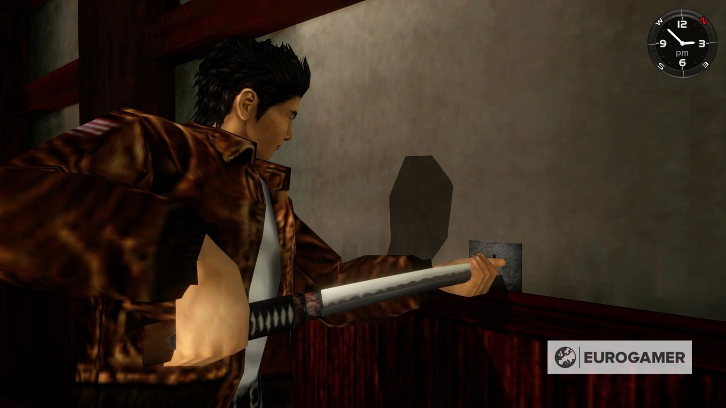 Shenmue Finding the Phoenix Mirror, where to use the Mysterious Key